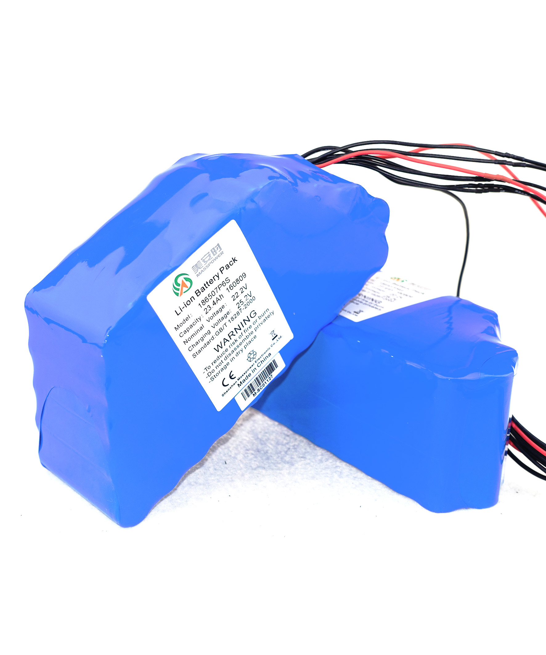 22.2V 23.4Ah丨智能機器人鋰電池